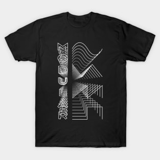 Modular Waveform Audio Analog Design Modular Gift T-Shirt